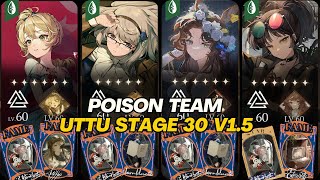 Reverse 1999  GUIDE Easy Clear UTTU 30 V15  Poison Team  Gameplay Showcase [upl. by Eceela855]