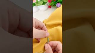 How to Repair a Seam Split or Ripped in Clothing Quick and Easy Fix 2 Short [upl. by Kirad]