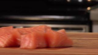 Salmon in Seconds Tip Portion and Freeze Whole Side of Salmon [upl. by Omrellig]