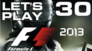 Lets Play F1 2013 30 Das Rennen in England DeutschGerman FullHD [upl. by Immac]