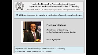 2D NMR spectroscopy for structural elucidation of complex small molecules [upl. by Canty]