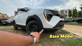 Mahindra Xuv 3xo MX1 Base Model Detailed Review Petrol 12 L Turbo  On Road Price [upl. by Leinod]