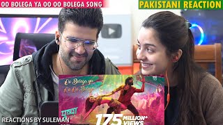 Pakistani Couple Reacts To Oo Bolega ya Oo Oo Bolega Ft Samantha Pushpa  Allu A Rashmika [upl. by Ainomar]