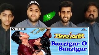 Baazigar Movie Song  🎵 👌 ♥️  Part 4 Pakistani Reaction [upl. by Alam748]