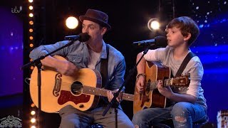 Britains Got Talent 2018 Jack amp Tim Adorable Father amp Son Duet Full Audition S12E03  Popcorn [upl. by Winny593]