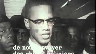 Malcolm X  In RARE form tv interview [upl. by Iharas]