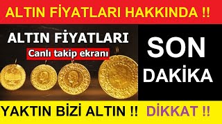 17 ARALIK 2023 ALTIN FİYATLARI BUGÜN NE KADAR GRAM ALTIN ÇEYREK ALTIN YARIM TAM ALTIN FİYATLARI [upl. by Anwahsed782]