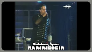 Rammstein  Reise Reise LIVE in Badalona Spain 2004  Proshot Restored [upl. by Alikahs]