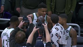 Giannis GOES OFF on Tyrese Haliburton amp the Pacers after the game 😳 [upl. by Tor]