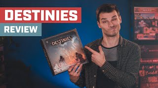 Destinies Review I Competitive Story Based Board Game [upl. by Davies]