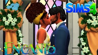 Disney Encanto Dolores Wedding in Sims 4  Titi Plus [upl. by Norman427]