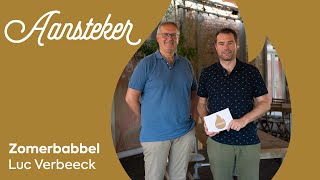 Zomerbabbel met Luc Verbeeck [upl. by Atnauqal858]