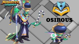 OSIROUS  Review  Excelente soporte  Monster legends [upl. by Corell275]