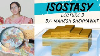 ISOSTASYभूसंतुलनPRATTBA Bsc First grade and all competitive exams [upl. by Ahearn]