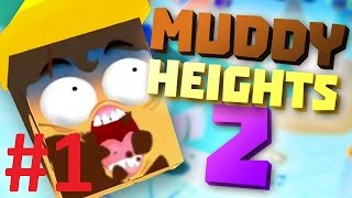 Muddy Heights 2  Game cực bựa Cơn mưa Chocolate Part 1  KiA Phạm [upl. by Ahsuoj]