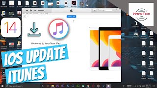 How to Update ios of iPad Using iTunes 2021 [upl. by Ahsital]