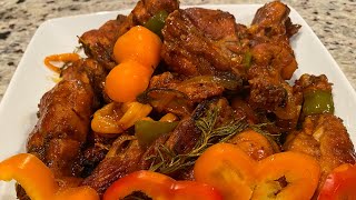 How to make the best fricassee chicken Jamaican style recipe [upl. by Wendall450]