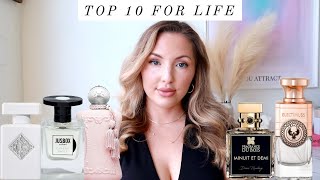 TOP 10 FRAGRANCES FOR LIFE My current favorite perfumes in my collection [upl. by Oberg]