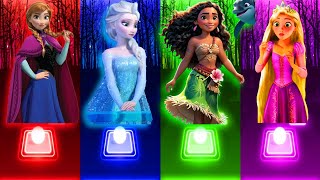 Vevo Songs Build a snowman How far Ill go I See The Light Elsa Let it go into the unknown Moana [upl. by Allie267]