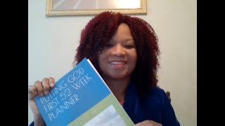 NEW BOOK PUTTING GOD FIRST 52 WEEK PLANNER [upl. by Diogenes780]