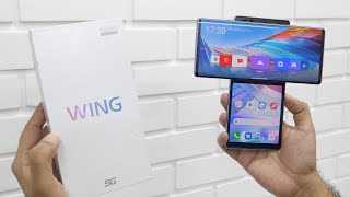 LG Wing Unboxing amp Overview  This Is So Different [upl. by Iznyl]