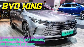 BYD KING  DETALHES DO NOVO SEDAN HÍBRIDO QUE ARRUINARÁ AS VENDAS DA TOYOTA COROLLA NO BRASIL [upl. by Bennion97]