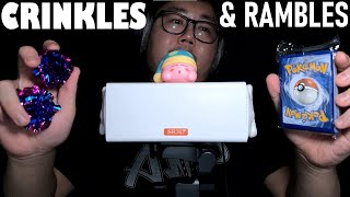 ASMR Crinkles amp Rambling [upl. by Adyht]