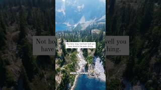 How Well Youve Lived  Motivational Quote  Dare You To Move  Aesthetic  Landscape shorts viral [upl. by Assiren]