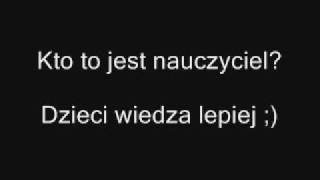 Kto to jest nauczyciel Dzieci wiedzą lepiej [upl. by Ayal]