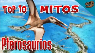 Top 10 mitos de los PTEROSAURIOS [upl. by Parnell]