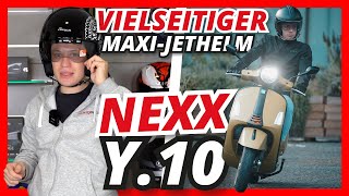 VIELSEITIGER MAXJETHELM  Nexx Y10 Unboxing amp Produktovorstellung  Helmexpresscom [upl. by Neirb]