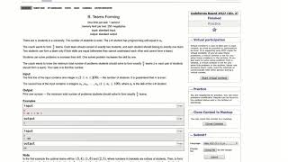 Codeforces Round 527 Div 3 Teams Forming  1092 B  Solution in C [upl. by Schacker641]