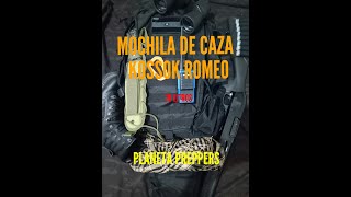 MOCHILA TÁCTICA ROMEO KOSSOK PLEGABLE PARA RIFLE 70 LITROS [upl. by Lanam]