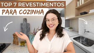 7 REVESTIMENTOS PERFEITOS para SUA COZINHA  Mariana Cabral [upl. by Bledsoe758]