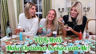 VLOGMAS  Make Christmas Cookies with Me  Devon Windsor [upl. by Eizeerb]