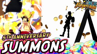 NEW YEARS EX ACE and YAMATO SUMMONS One Piece Bounty Rush [upl. by Yorker]