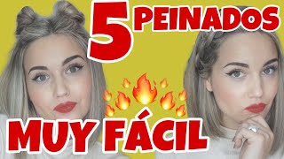 PEINADOS FACILES Y RAPIDOS PARA CABELLO CORTO 2019PEINADOS FACILES CON TRENZA [upl. by Eeluj]