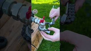 Plumbers wont believe it but this method with a bicycle chain works shorts [upl. by Tnek698]