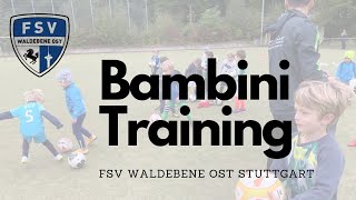 Bambini Kinder Fussball in Stuttgart FSV Waldebene Ost [upl. by Ralston]