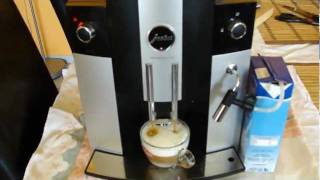 Jura Impressa C5 rapid autocappuccino [upl. by Anidan848]