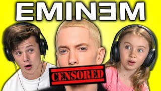 KIDS REACT TO EMINEM [upl. by Tychon]