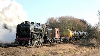 Great Central Railway Winter Steam Gala 2024 [upl. by Risan777]