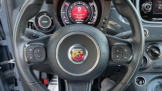 ABARTH 595 STAGE 1 EXHAUST SOUND [upl. by Orren]