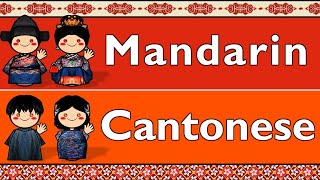 SINITIC MANDARIN CHINESE amp HONGKONG CANTONESE [upl. by Burnie200]