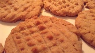 Old Fashioned Peanut Butter Cookies [upl. by Eahcim809]