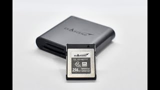 Exascend Element 256GB CFexpress Type B Review [upl. by Yralam579]