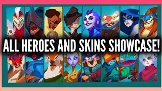 Gigantic Rampage Edition  All Heroes And Skins Showcase [upl. by Htepsle]