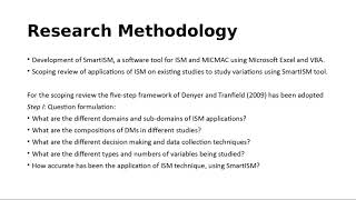 SmartISM Implementation and Assessment of Interpretive Structural Modeling [upl. by Neelyam]