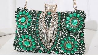 stylish ladies 14 august hand bags designs special designs for independence day [upl. by Yellek]