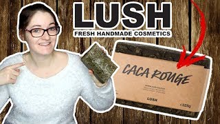 JE TESTE LE CACA ROUGE DE LUSH [upl. by Issi]